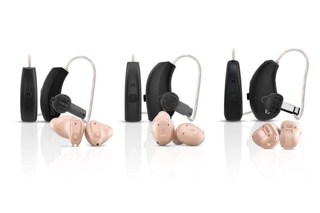 WIDEX MOMENT hearing aid family